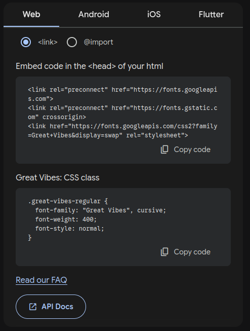 google_web_fonts_get_embed_code